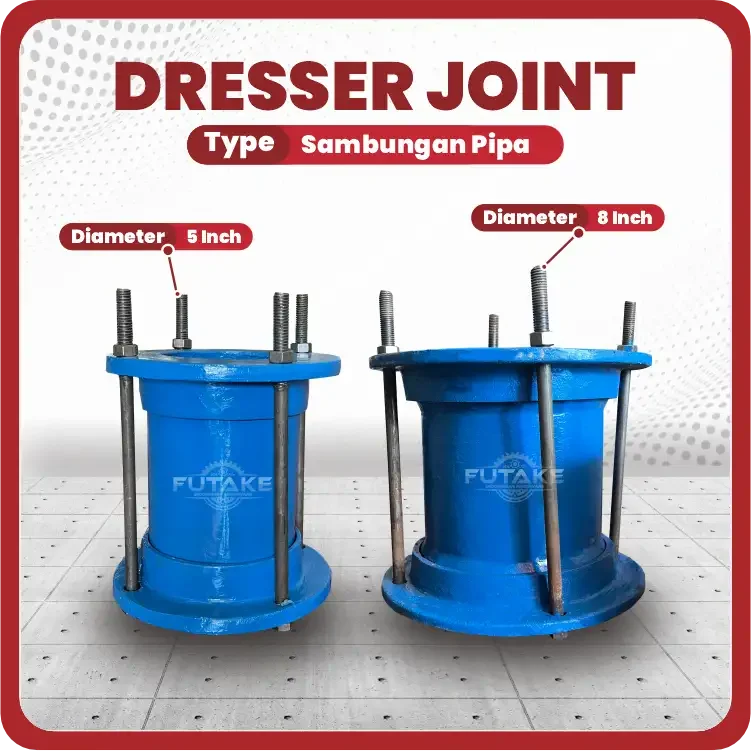 Steel Dresser Coupling Joint for PVC and HDPE