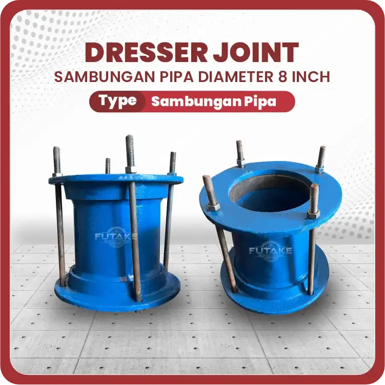 Steel Dresser Coupling Joint for PVC and HDPE