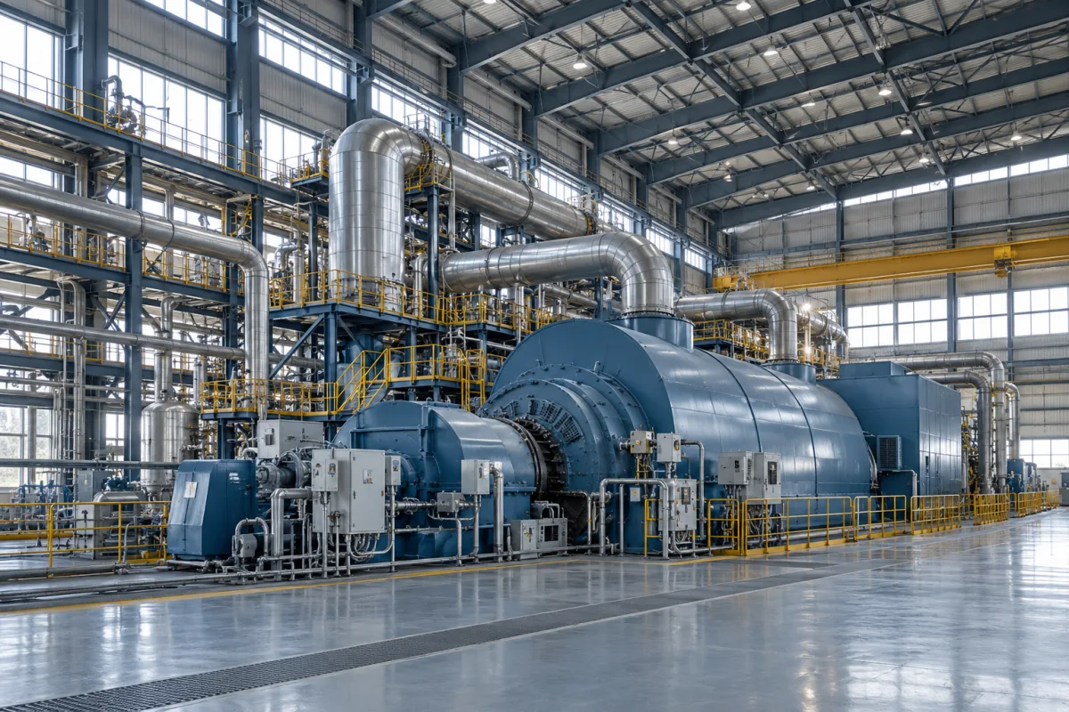 Ilustrasi sektor Power Plant